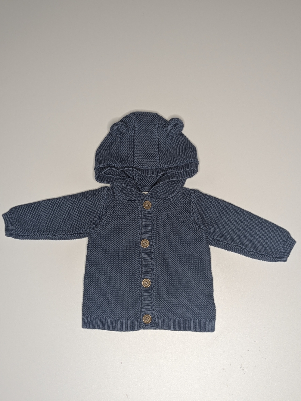 George Baby Knit Sweater in Light Blue